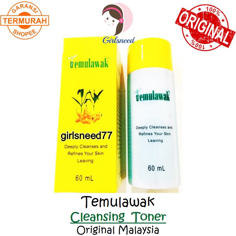 Cream Temulawak Paket Lengkap 4 pcs Krim Siang Malam Sabun toner plus Serum Essence Whitening Ori