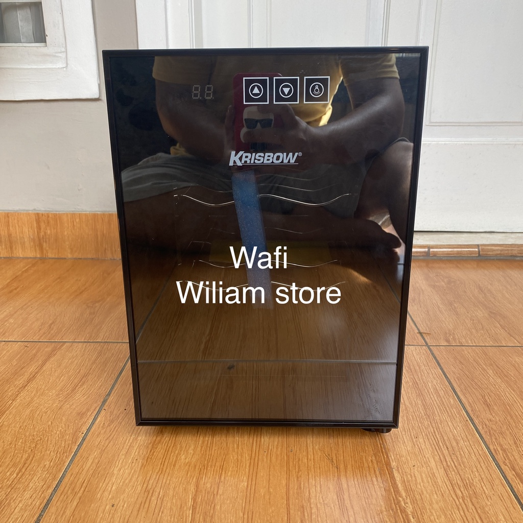 Jual Krisbow Lemari Kulkas Pendingin Kulkas Wine Thermoelectric 6 Botol