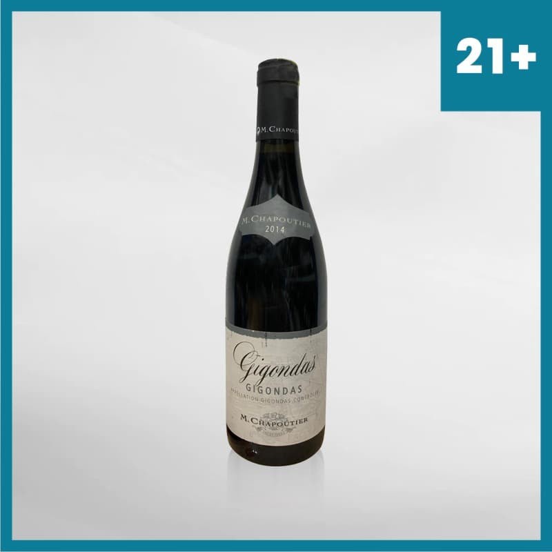 M Chapoutier Gigondas 750 ml ( Original &amp; Resmi By Vinyard )