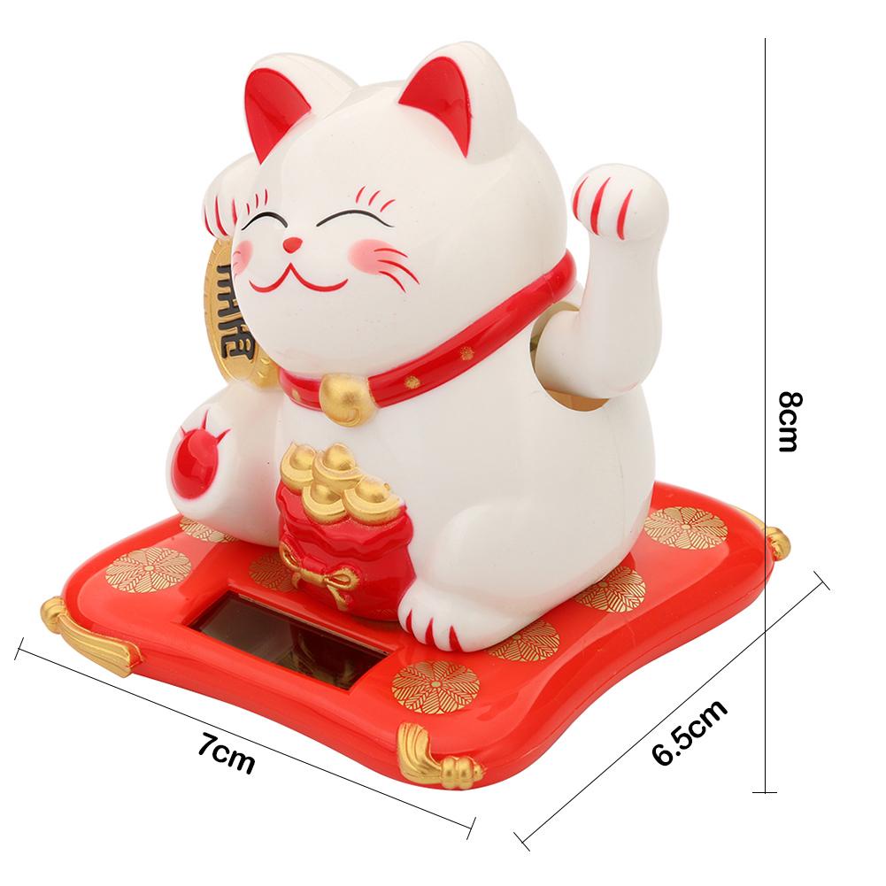 【Sel Surya】Lucky Cat/Kucing Maneki Solar/Kucing Hoki Pajangan/Lucky Cat Solar/Kucing Maneki Neko Solar