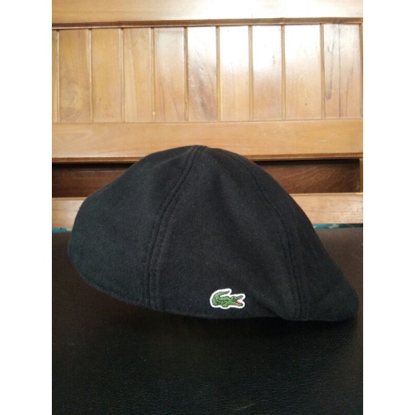 Flat cap topi pet Lacoste second