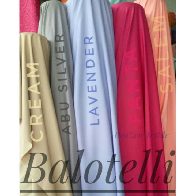 Bahan Kain Balotelli Premium Harga Grosir | Shopee Indonesia