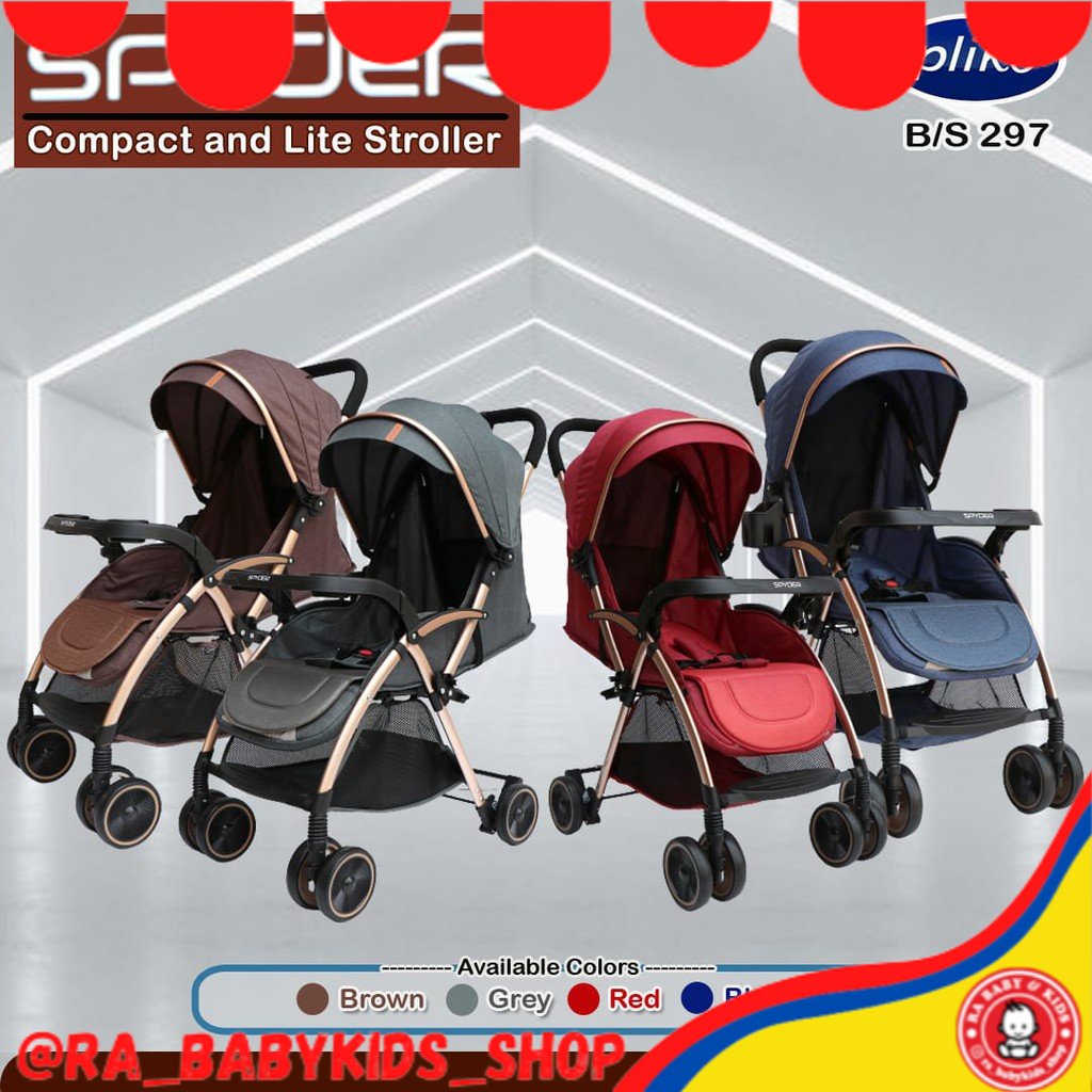 Stroller Pliko Spyder 297 / Stroller Bayi Pliko Spyder 297 stroller bayi murah