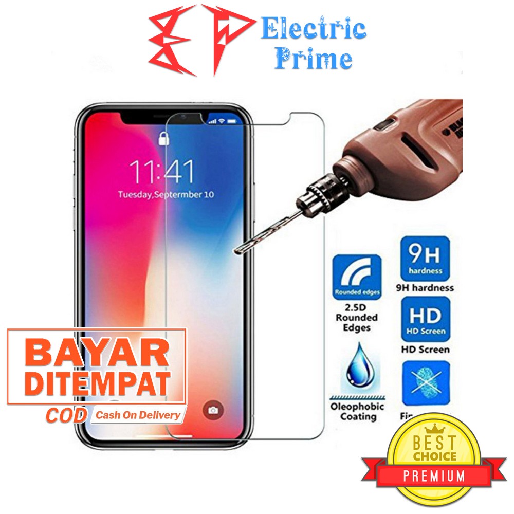 Tempered Glass iPhone Xs Max Anti Gores 9H Screen Protector Pelindung Layar