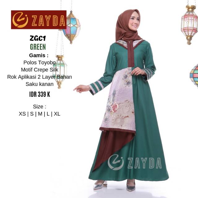 Gamis Dewasa Zayda ZGC1