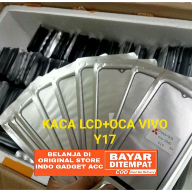 KACA DEPAN KACA LCD KACA TOUCHSCREEN VIVO Y12 Y15 Y17