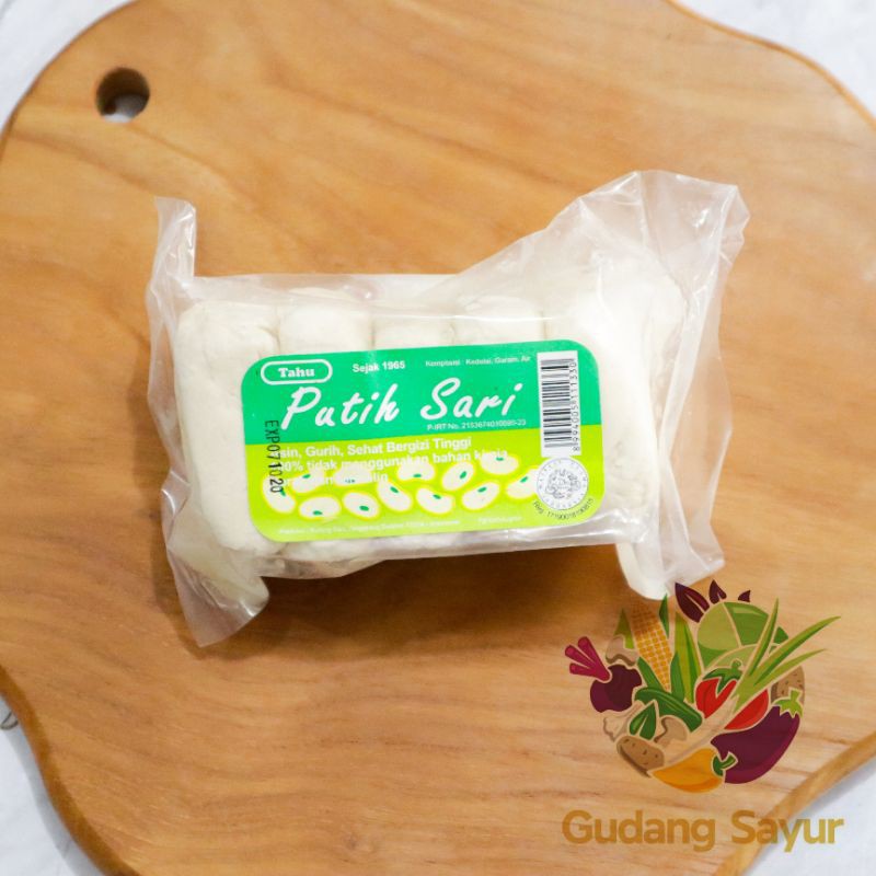 

Gudang Sayur - Tahu Putih Sari Rasa & Biasa Isi 6