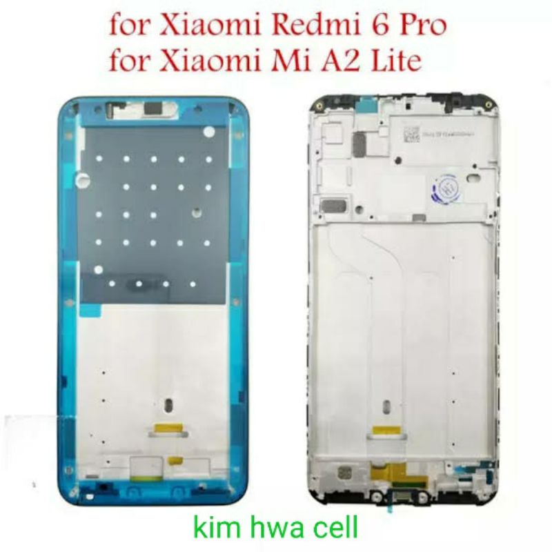middle xiaomi mi a2 lite / tulang lcd xiaomi mi a2 lite