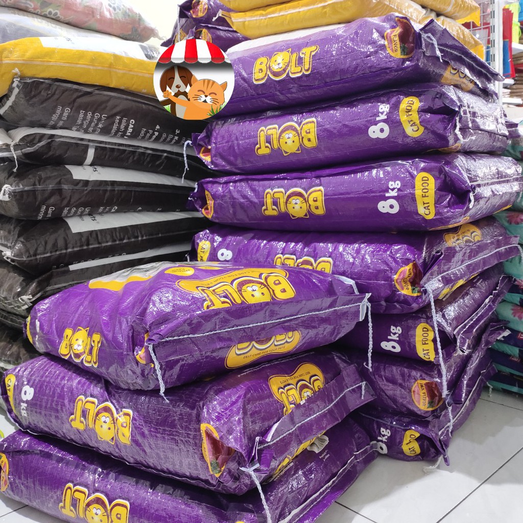 Bolt Cat Food 1kg Tuna- Bolt Makanan Kucing