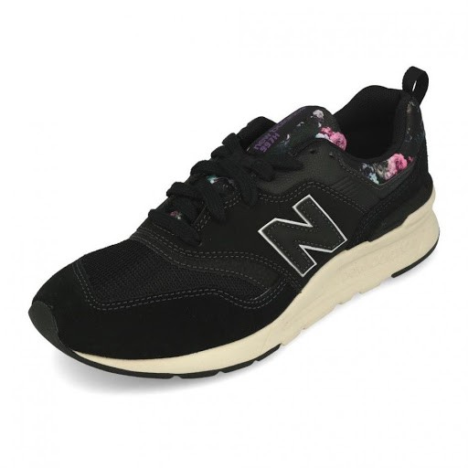 SEPATU NEW BALANCE CW 997 HXG FLORAL BLACK PUTPLE