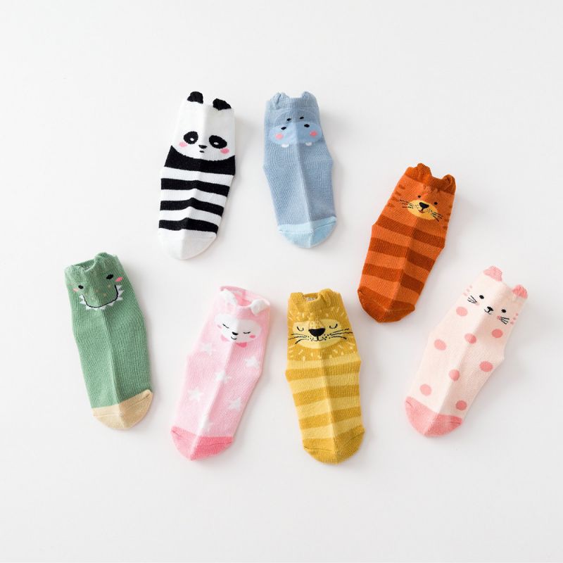 Kaos kaki bayi anak karakter binatang Animal baby socks Elifore