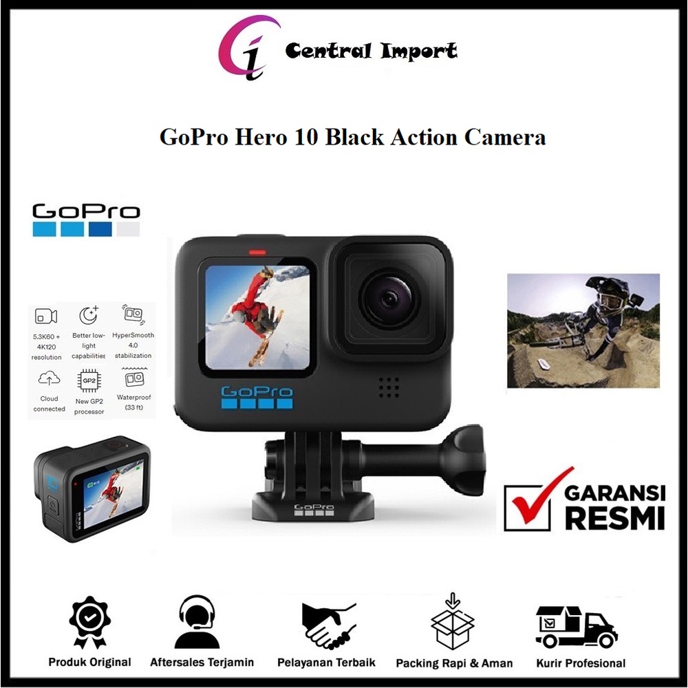Go Pro Hero 10 Black - Go Pro Hero10 -Go Pro 10 Action Camera Original