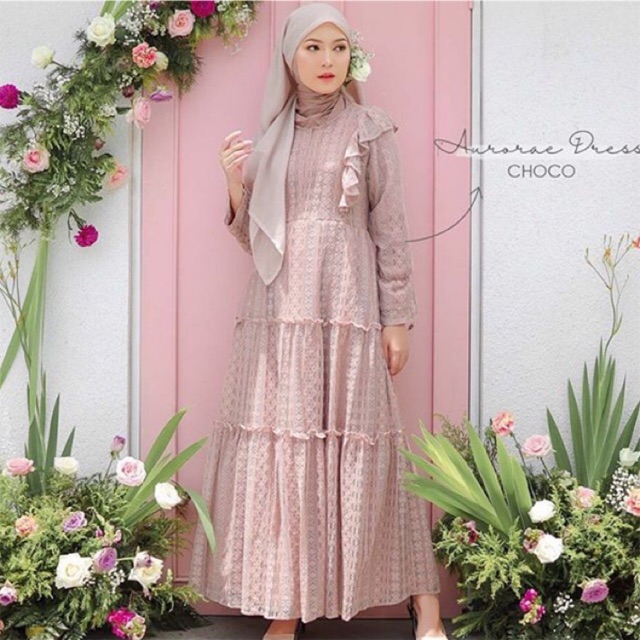 Aurorae Dress Choco by mayoutfit