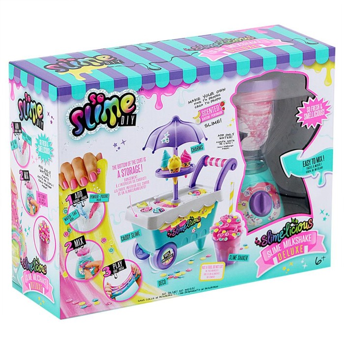 So Slime DIY Slimelicious - Slime Milkshake Deluxe SSC154 / Mainan Anak (3555801359620)