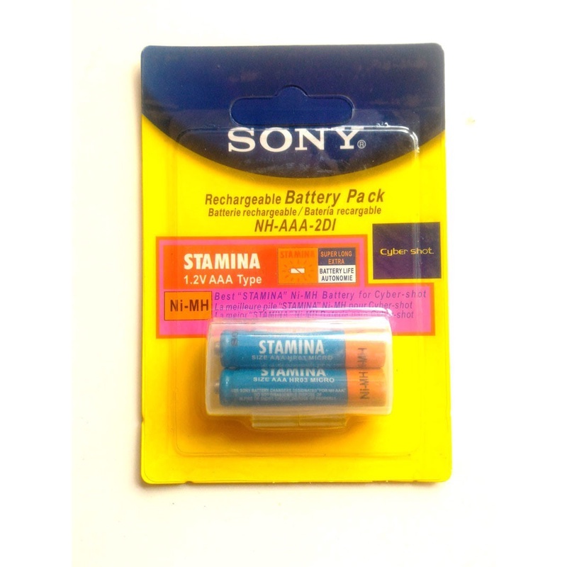 Baterai Charger AAA Sony STAMINA 750Mah Batre Cas AAA Sony STAMINA 750 | distshop