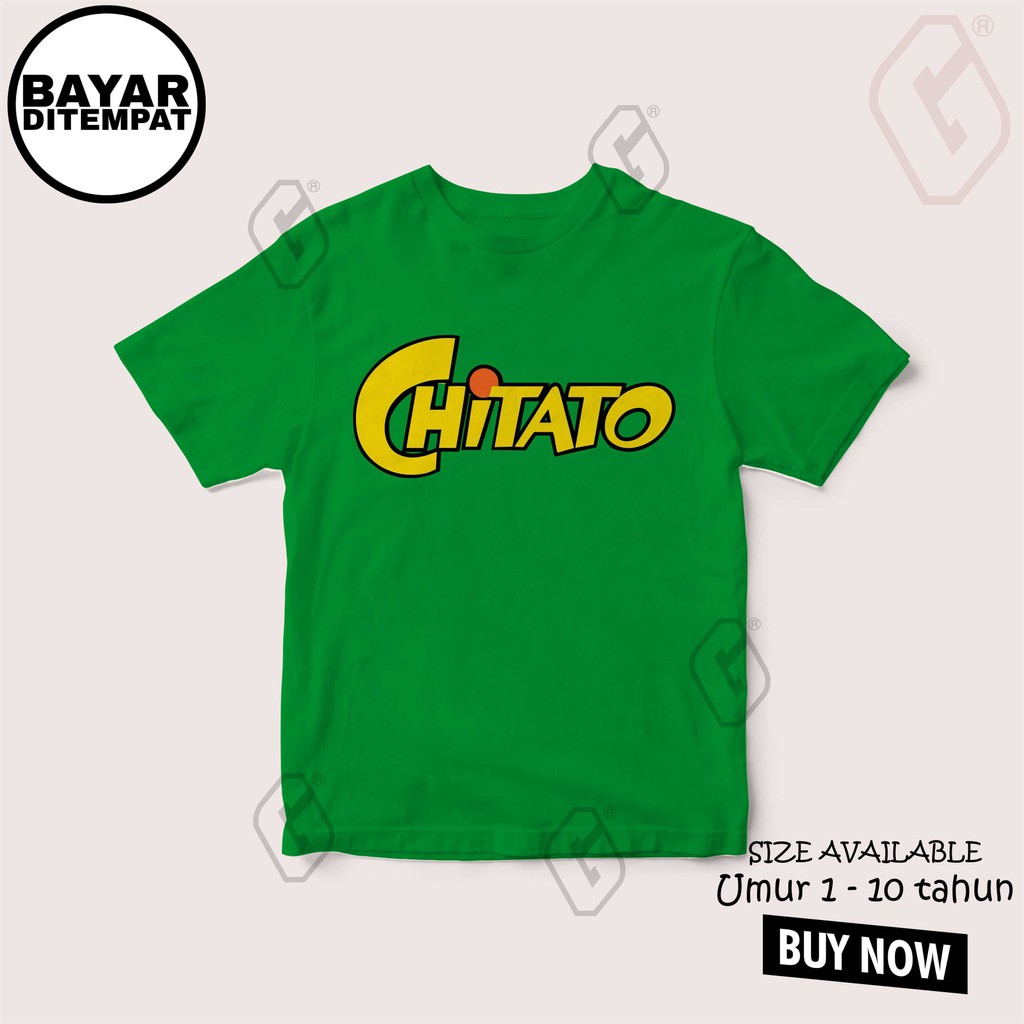 baju anak jajanan chitato / kaos anak jajanan chitato / baju jajanan snack