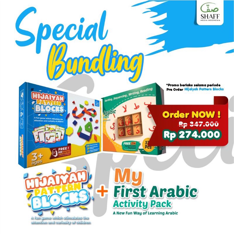 

SPECIAL BUNDLING HIJAIYAH PATTERN BLOCKS