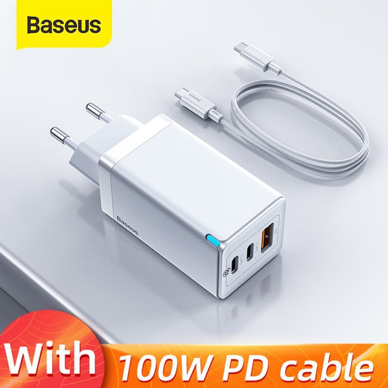 Baseus GaN2 Pro 65W Type C + USB Quick Charger PD3.0 QC4+AFC+SCP+FCP