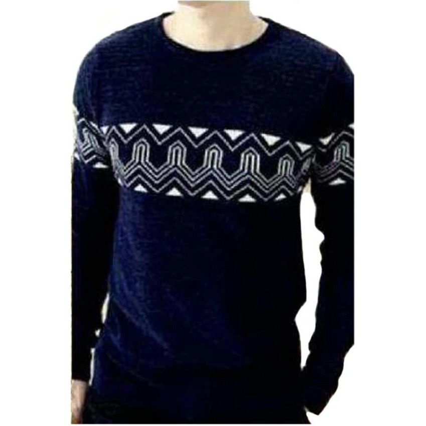 Sweater Rajut Pria Anthony Rajut Tribal / anthony navy sweater rajut pria