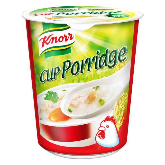 

Produk Unggulan] Knorr Instant Cup Porridge - Chicken