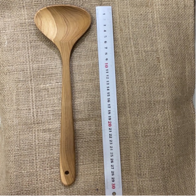 Sendok Soup / Wooden Soup Spoon