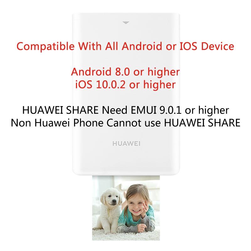 Huawei Zink  Printer Foto Digital Bluetooth 5 0 300dpi 