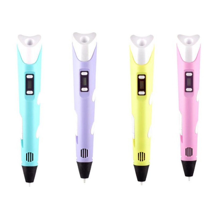 

Pendrawing- 3D Pen Printing / Pen 3D / Pulpen 3D / Pena 3D / Drawing Pen 3Dupgrade - Biru -Drawing-