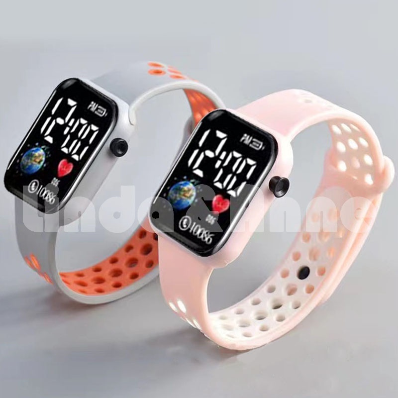 [ Bayar Di Tempat ] Jam Tangan Sport Digital Led Pria Dan Wanita Watch Fashion Murah Import