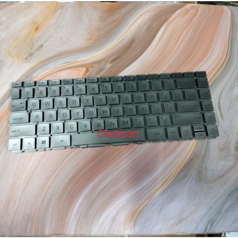 Keyboard Hp 14-BW 14-BA 14-DK 14-DG 14S-CF 14S-DK - Silver Non Backlight