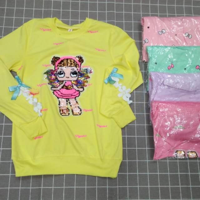Sweater usap renda