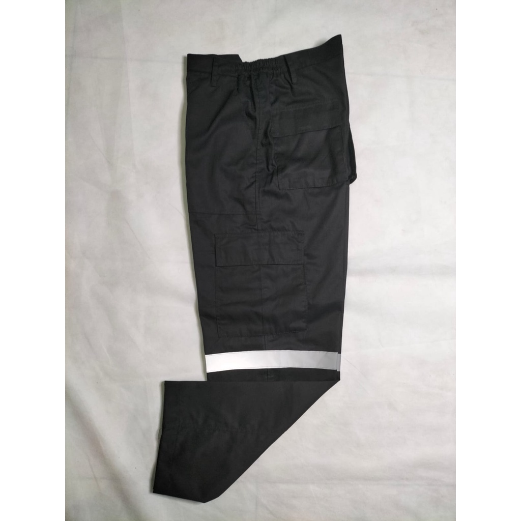Celana Safety Proyek | Celana Wearpack Hitam
