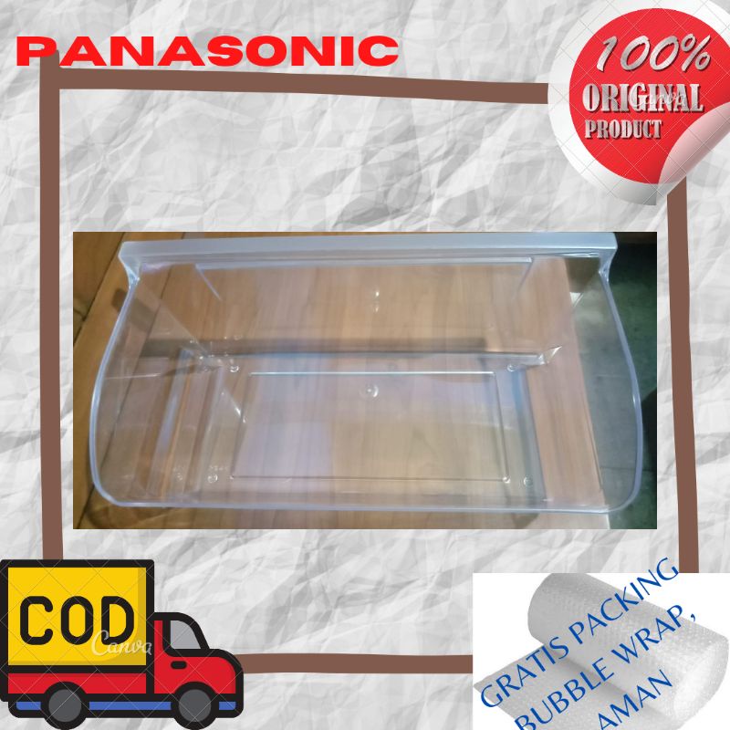 RAK SAYUR & BUAH KULKAS PANASONIC SATU PINTU