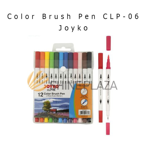 

Special Color Brush Pen Joyko 12 Warna CLP-06 Limited