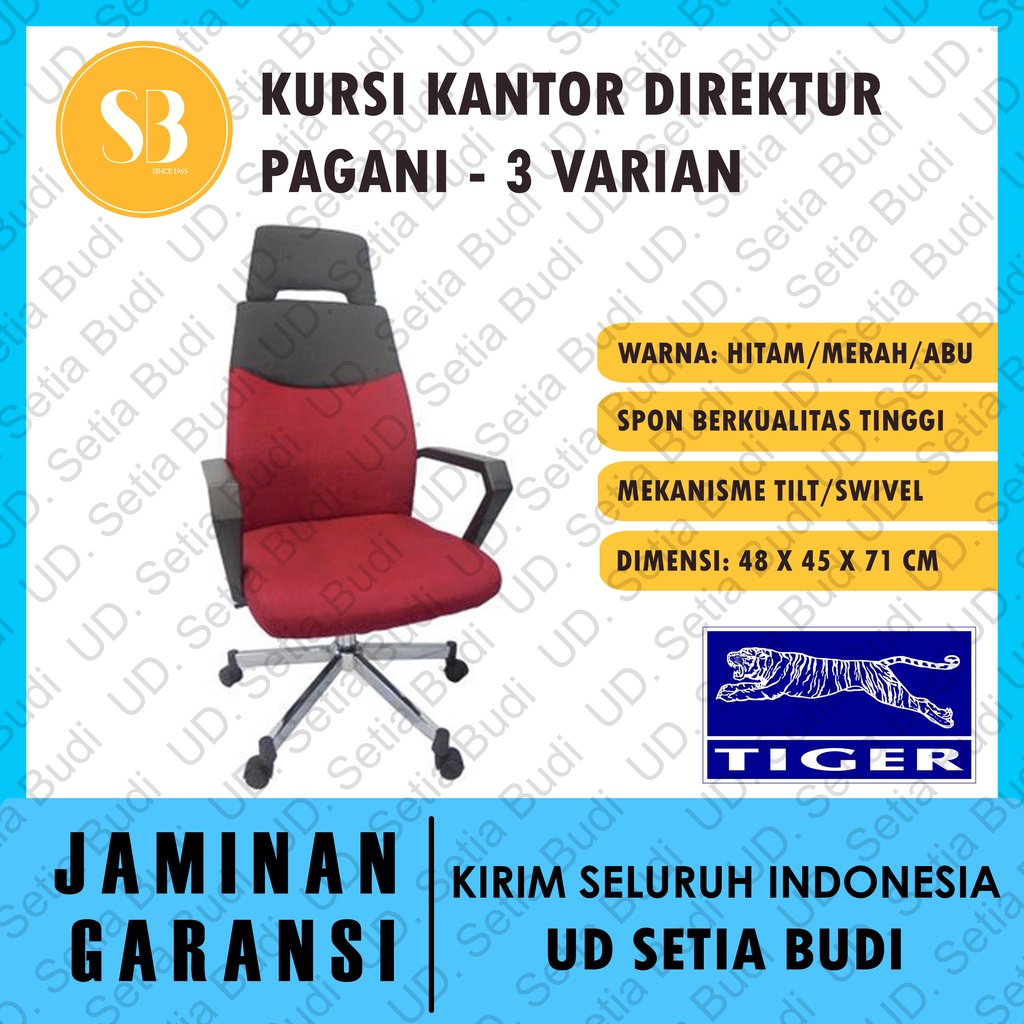 Kursi Kantor Direktur Tiger Pagani