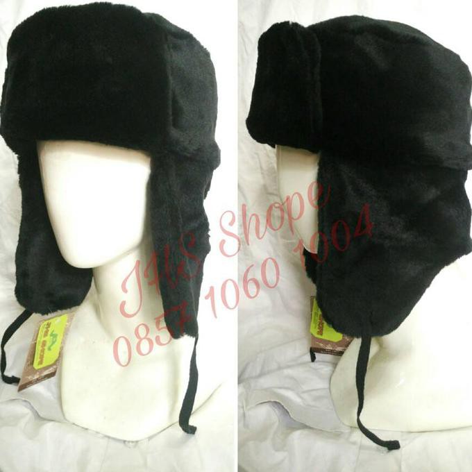 Topi Full Bulu Ushanka Rusia