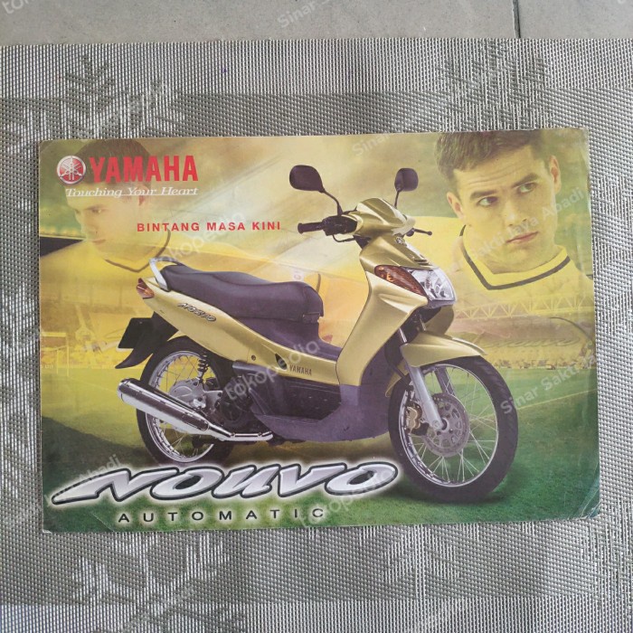 (100% ORI) Brosur Yamaha Nouvo Lele (Gold) Elegan bos