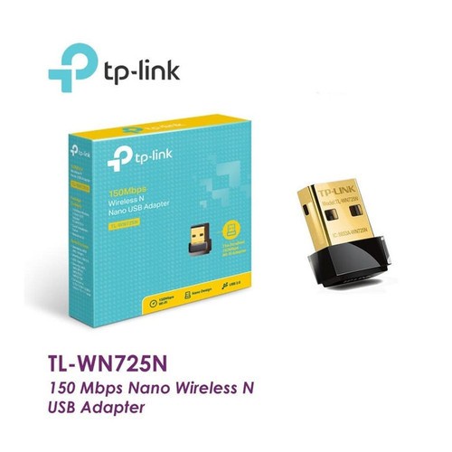 TP-LINK TL-WN725N Nano USB Wireless Adapter 150Mbps