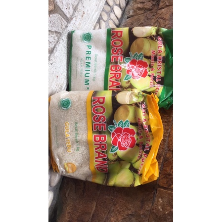 

gula rose brand kemasan 1Kg