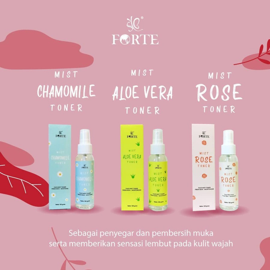 SYB Forte Mist Toner | Chamomile | Aloe Vera | Rose 100ml