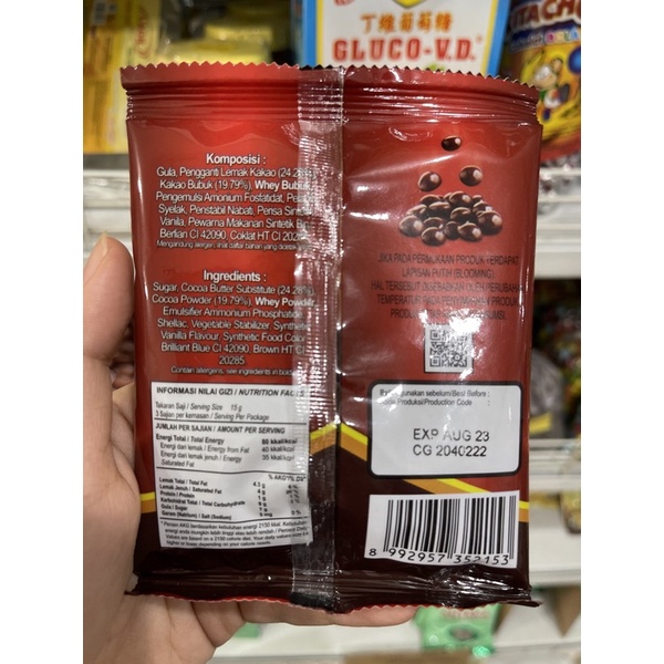 L’agie chocochip dark 45gr / choco chips coklat cokelat