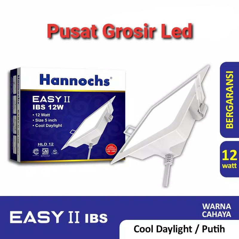 Led Panel Hannochs Easy 12 watt Segi / Downlight Led hannochs Easy 12 watt Sedi