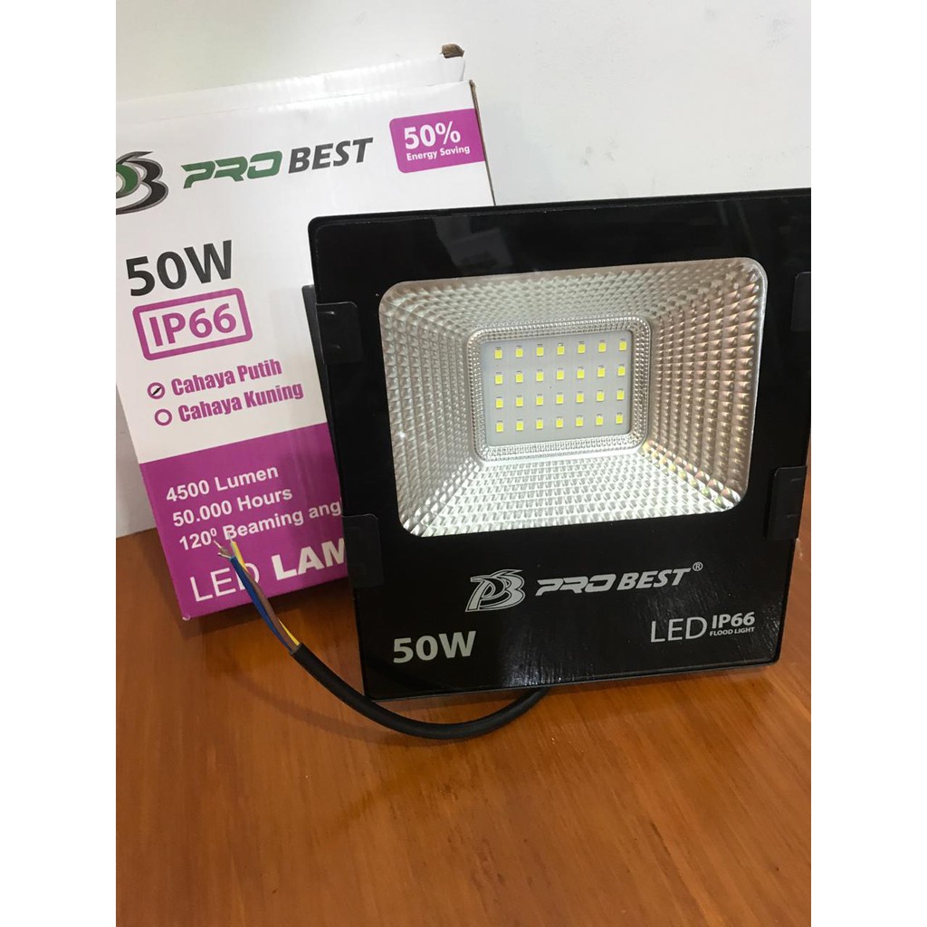 LAMPU SOROT PROBEST 50 WATT PUTIH