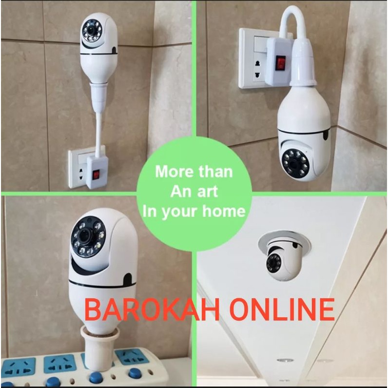 NEW IP CAM CAMERA V380 PTZ MINI 8MP CCTV WIRELESS HASIL GAMBAR TERJAMIN BAGUS