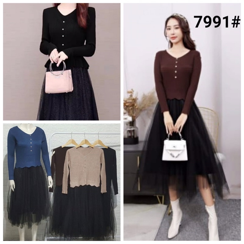 Dress BKK wol mix Tile Premium