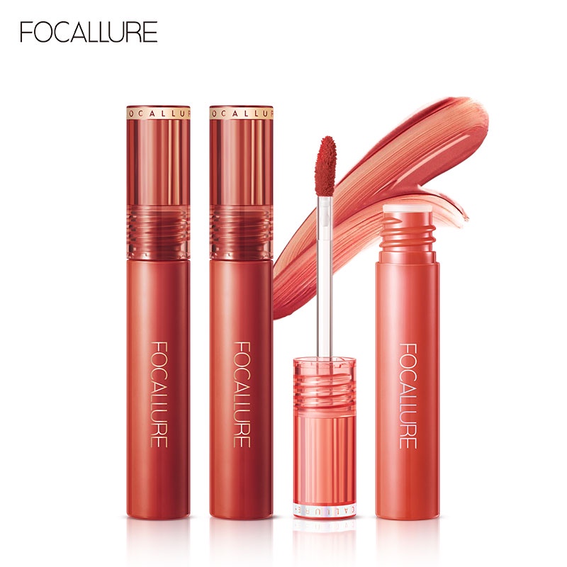 Focallure Moisturizing lip gloss Long-Lasting Glossy Soft Smooth Lipstick Long Wearing Hydrating