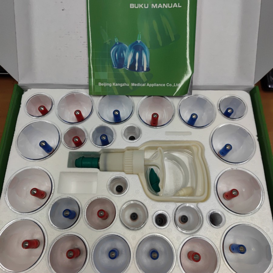 Sammora New Alat Bekam isi 26 / Kop Angin / Hijamah Cupping Therapy