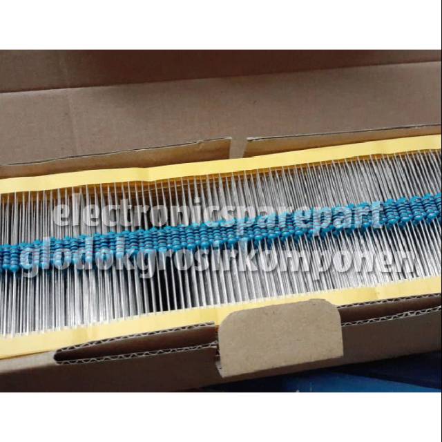 resistor 1/2w 1% metal film min 2000pcs/ 1BOX