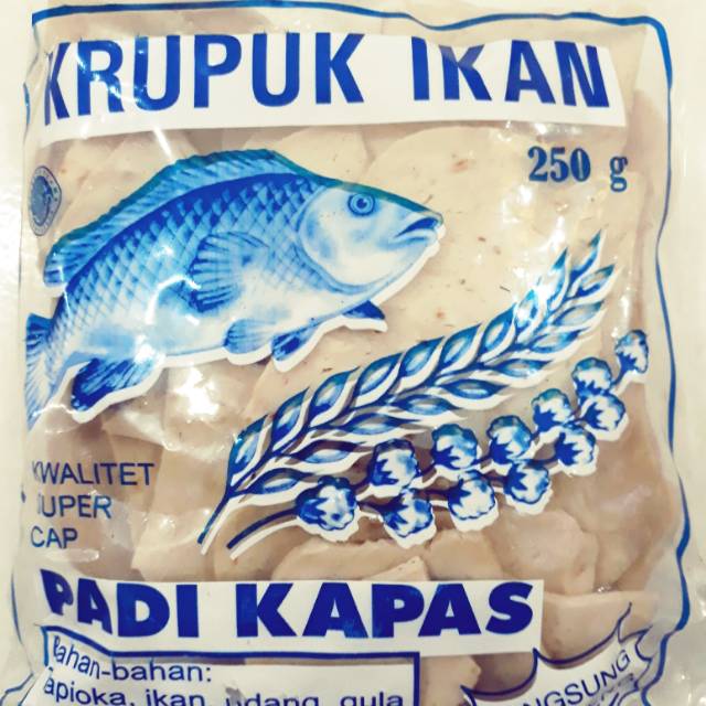 

Kerupuk ikan PADI KAPAS khas indramayu