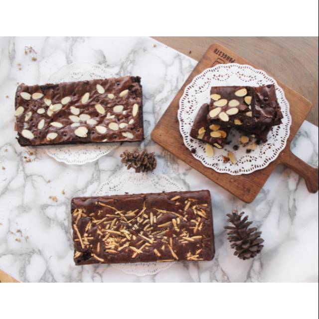 

Fudgy Brownies Panggang