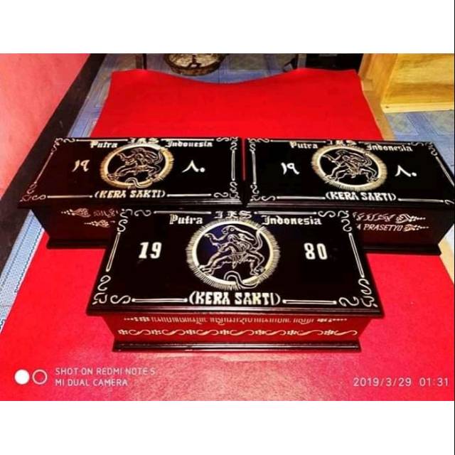 Kotak Mori IKSPI Kotak Sabuk Tempat Sabuk Kotak Antik Murah Kotak Pusaka Gratis Gantungan Kunci